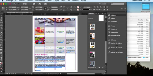 Compra Adobe InDesign - Asigna pictogramas y códigos HTML a tu página - Colombia