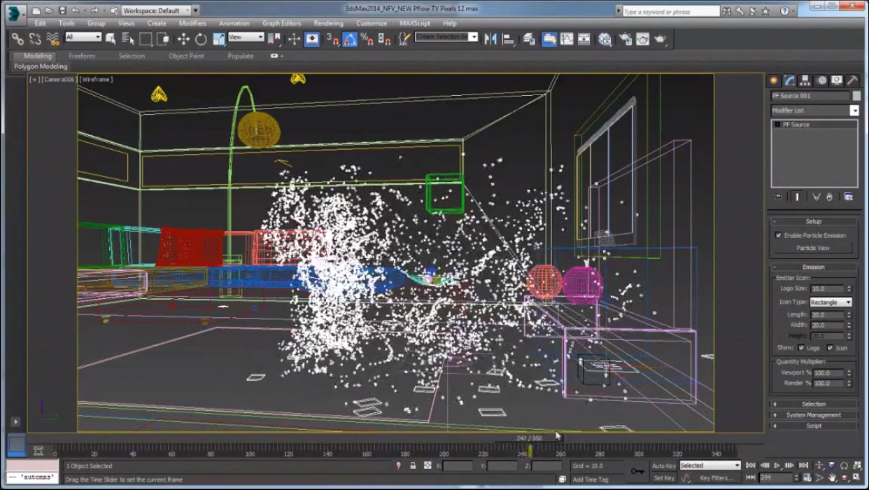 Genera efectos realistas de partículas con Autodesk 3ds Max - Colombia