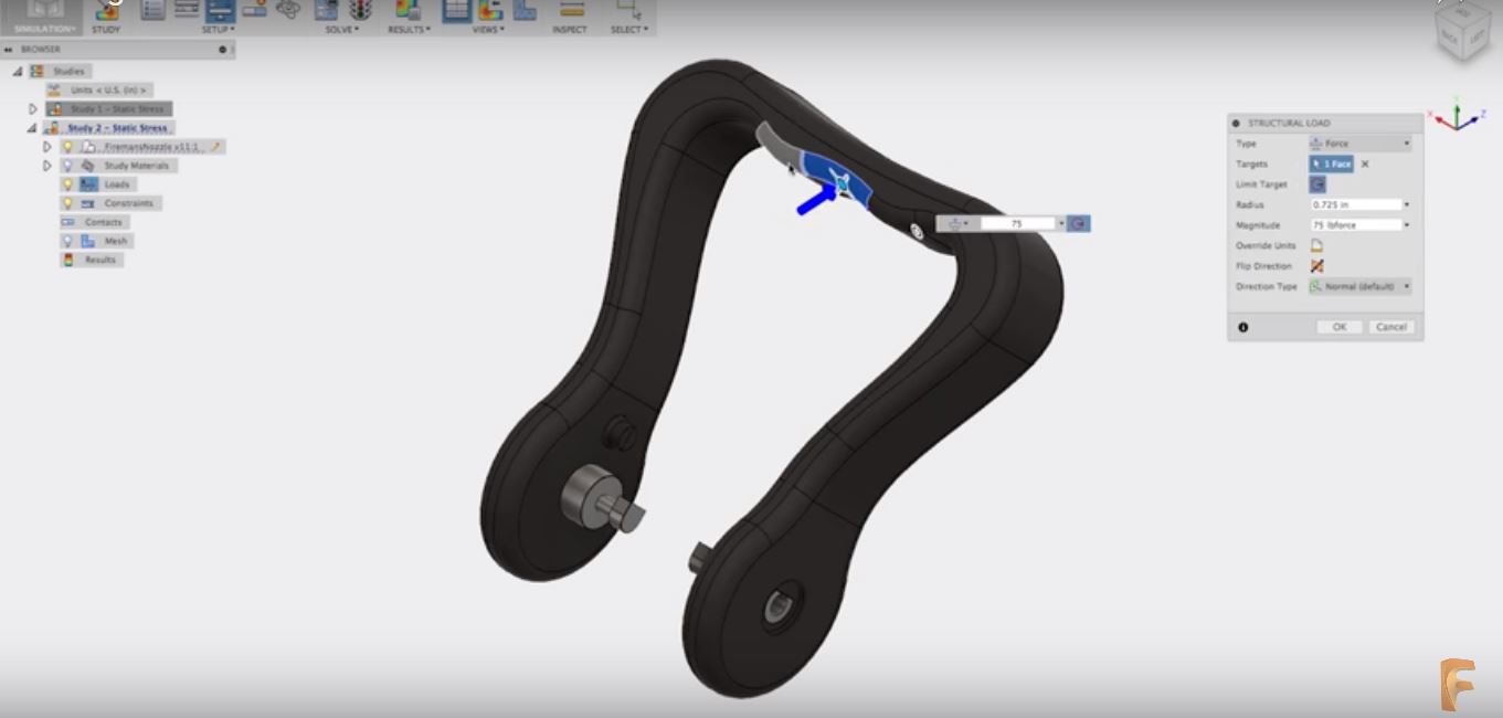 Evalúa el desempeño y simulaciones de tu trabajo con Autodesk AutoCAD Fusion 360 - Colombia