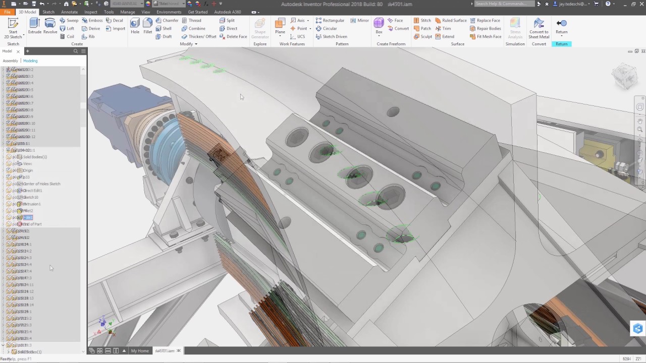 Diseña y produce todo tipo de piezas mecánicas en 2D y 3D gracias a Autodesk Inventor - Colombia
