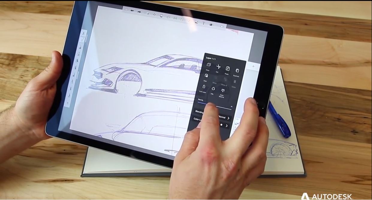 Digitaliza tus bocetos físicos fácilmente con Autodesk Sketchbook Pro - Colombia