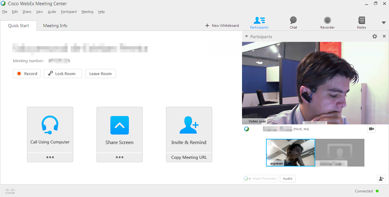 Comparte tu pantalla y realiza anotaciones en tiempo real con WebEx Cloud Meeting Center- Colombia