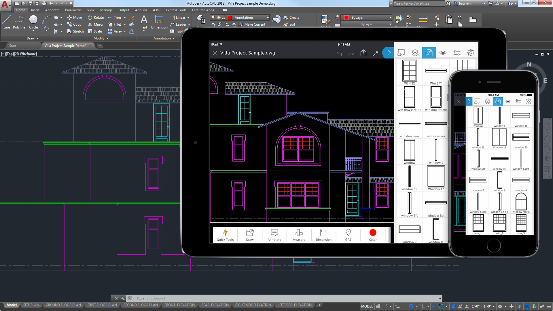 Crea y diseña planos profesionales en 2D en todo tipo de dispositivos móviles gracias a Autodesk Autocad 360 - Colombia